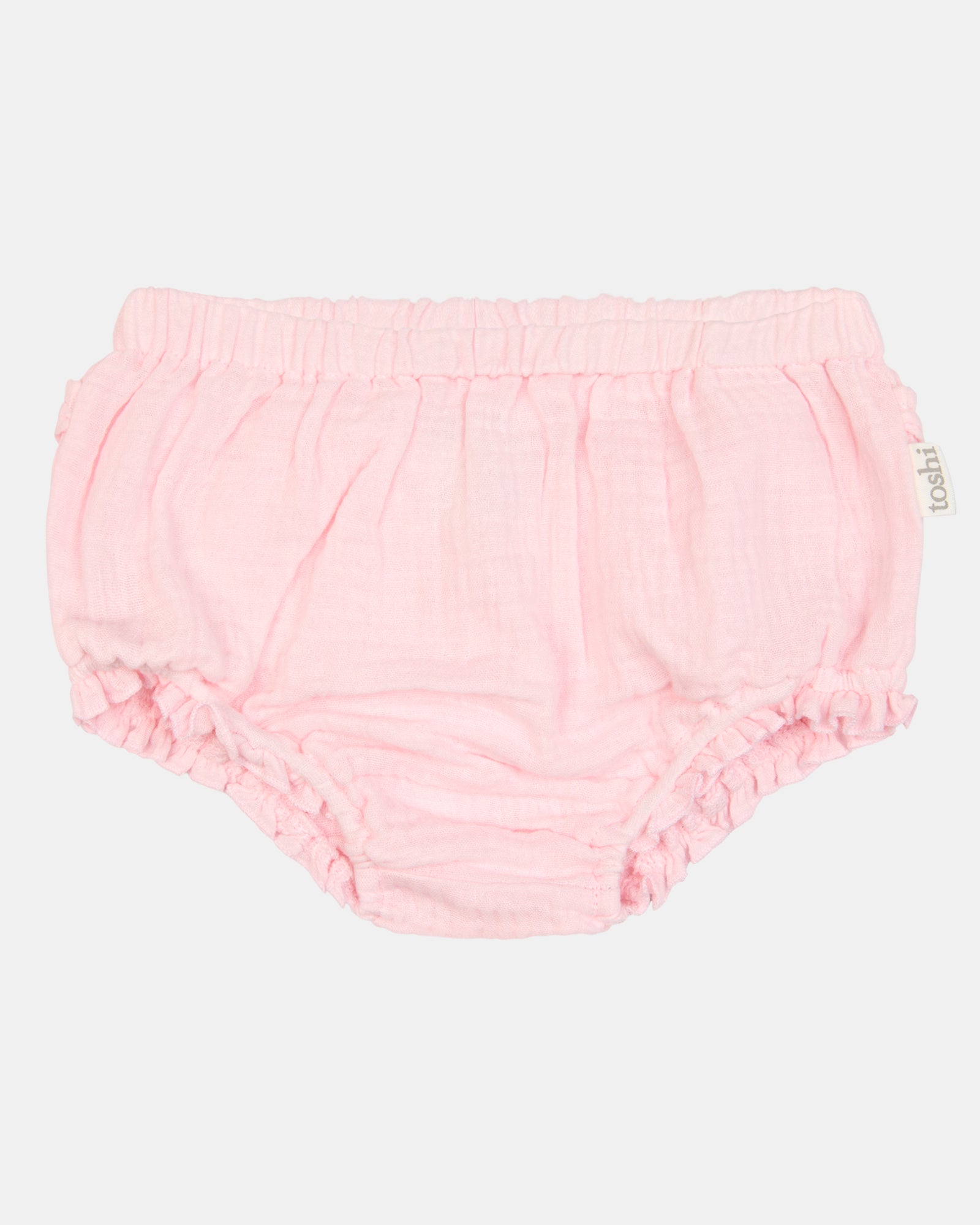 Baby Bloomers | Blue Solid | 100% Organic Cotton | Toshi