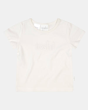 Dreamtime Organic Tee S/S Logo Cream