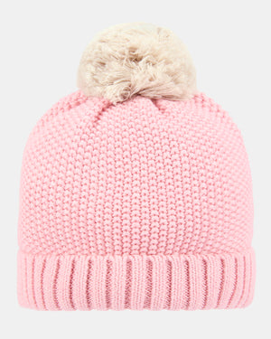 Organic Beanie Bobby Misty Rose
