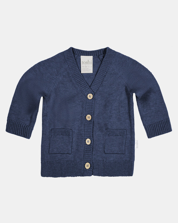 Organic Cardigan Remy Ink