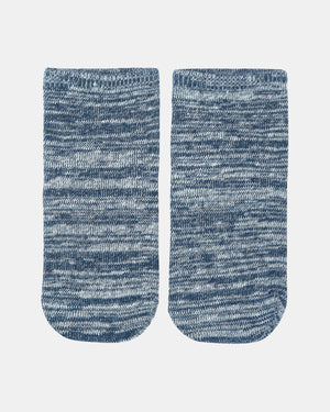 Organic Socks Ankle Marle Midnight