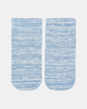 Organic Socks Ankle Marle Storm