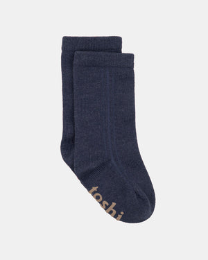 Organic Socks Knee Dreamtime Ink