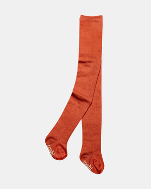 Organic Tights Footed Dreamtime Saffron