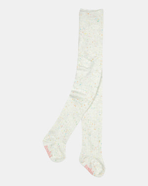 Organic Tights Footed Dreamtime Snowflake