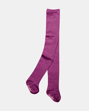 Organic Tights Footed Dreamtime Violet